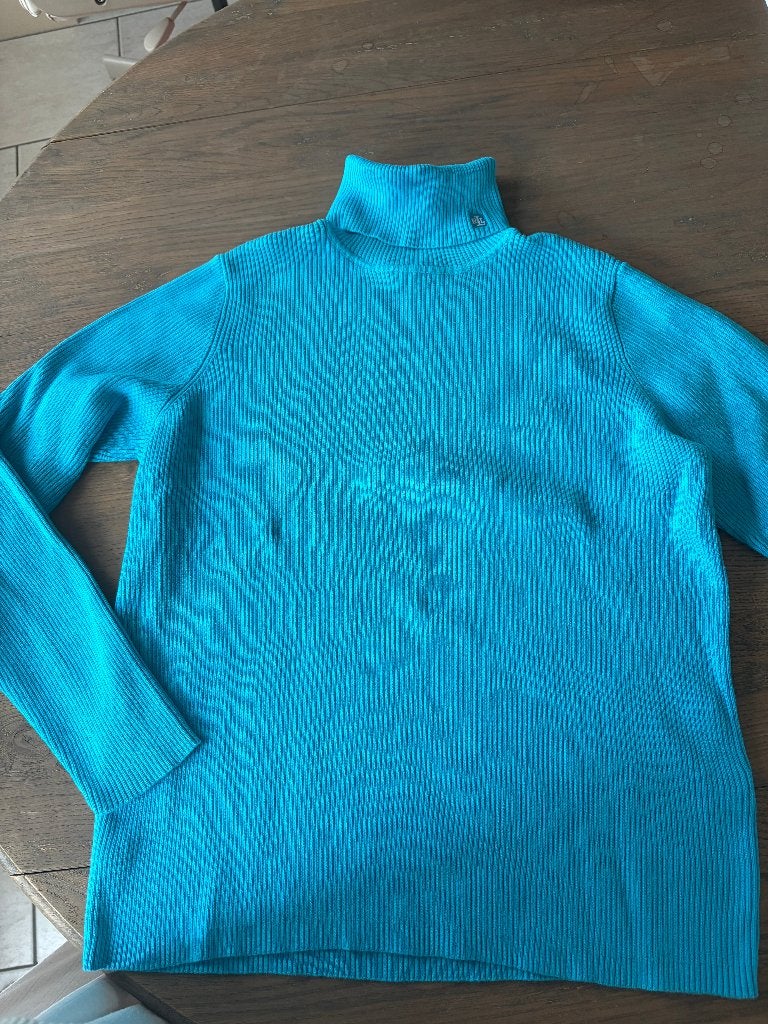 Trui dames, Maat 38/40 (M), Blauw, Ophalen of Verzenden, Zo goed als nieuw