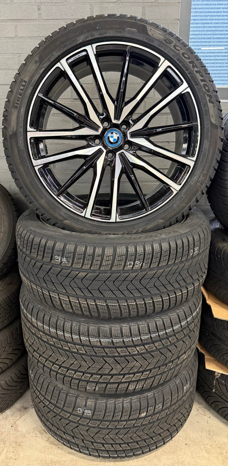 BMW X5 (G05) Winterset 21” banden nieuw, velgen zgan, Gebruikt, Banden en Velgen, Terreinwagen, 21 inch