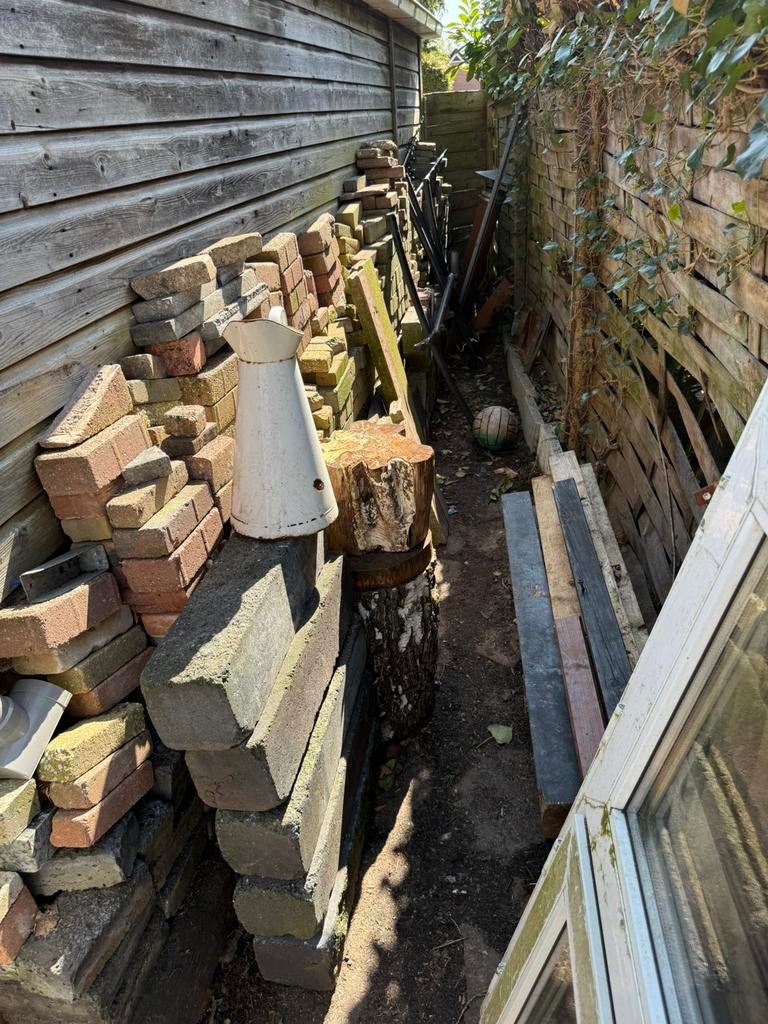 Gratis stenen, Ophalen of Verzenden, Gebruikt, Beton, Klinkers