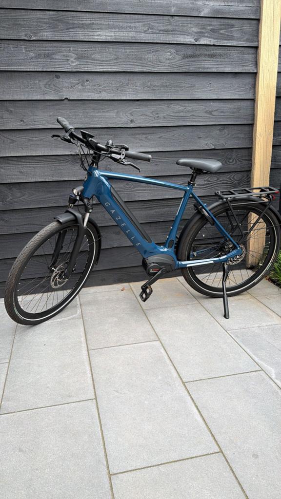 Gazelle Ultimate C380 elektrische fiets, 230 km, Ophalen, Zo goed als nieuw, 51 tot 55 cm, 50 km per accu of meer
