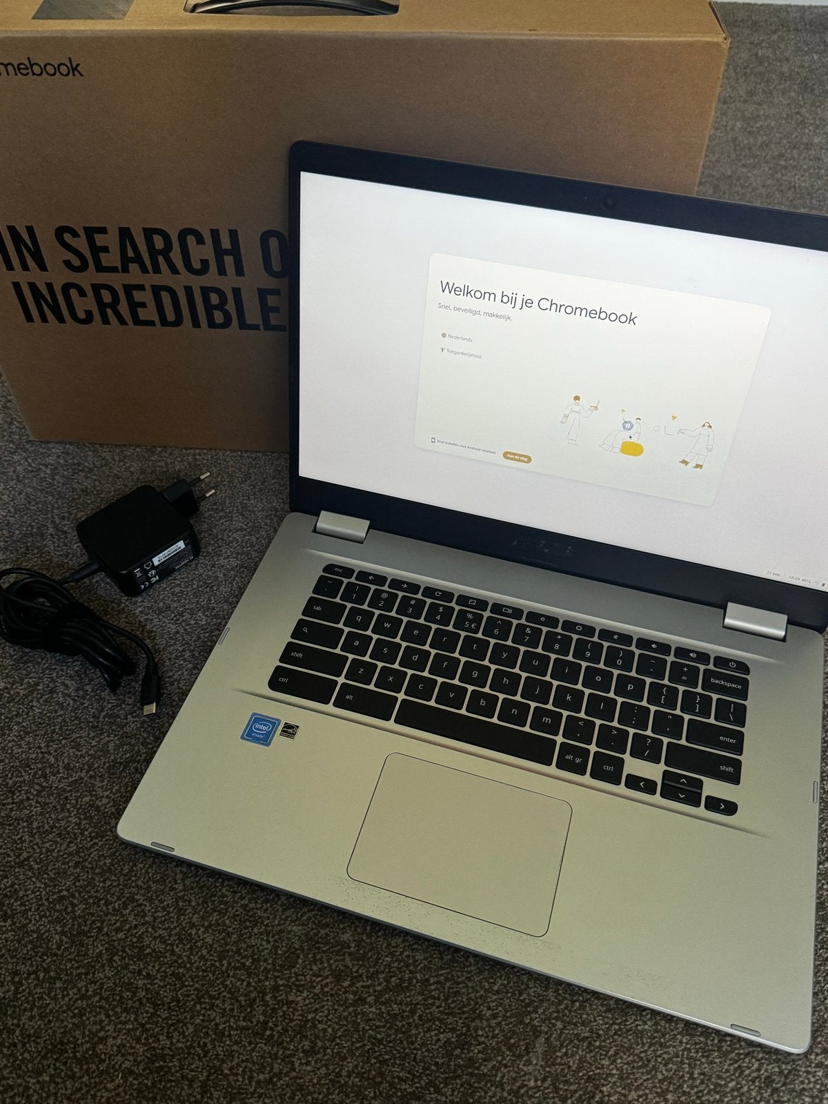 ASUS Chromebook C523N - 15.6 inch FHD, 4GB RAM, 64GB opslag, Computers en Software, 4 GB of minder, 15 inch, Ophalen of Verzenden
