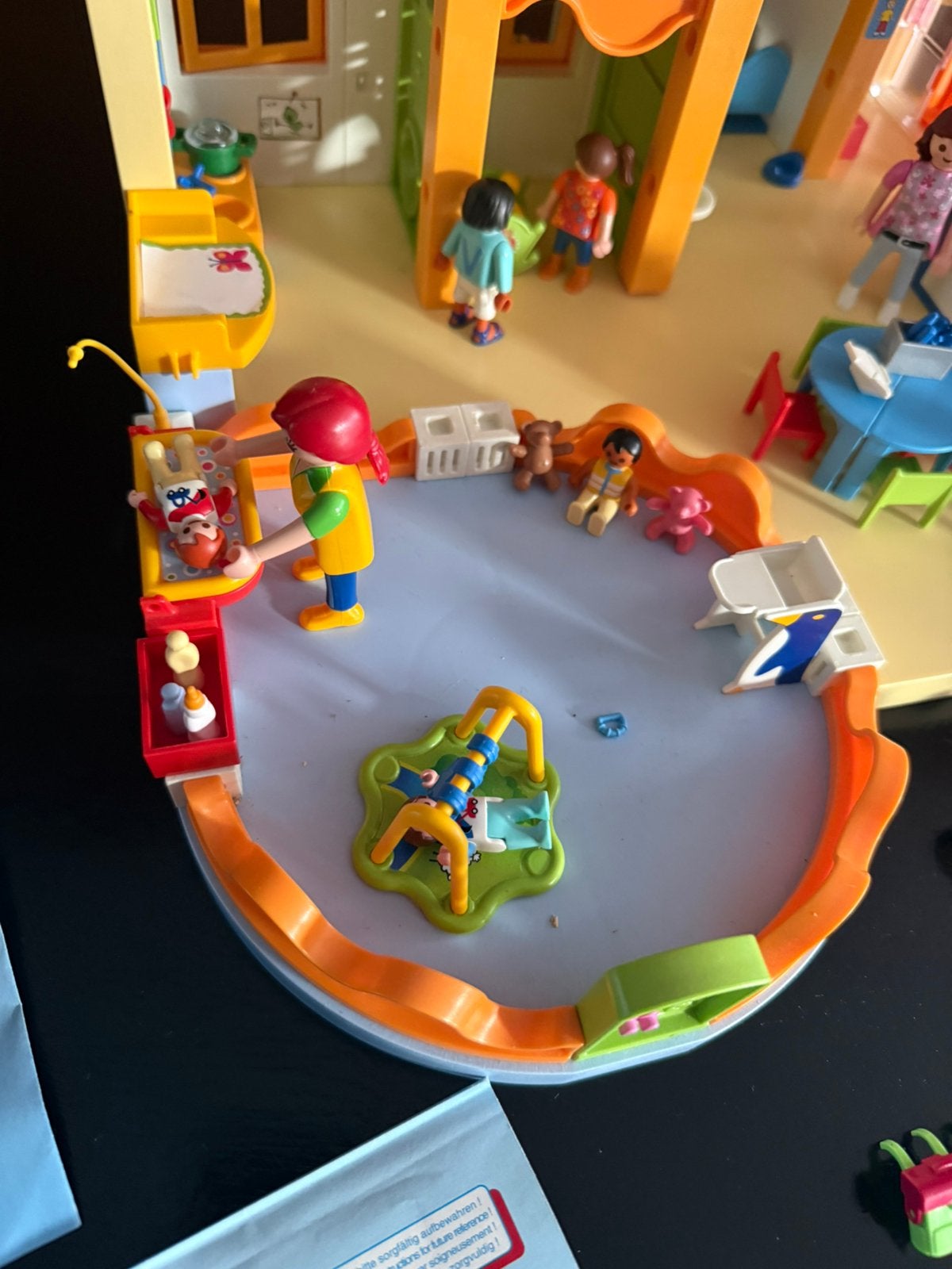 Playmobil kinderopvang met uitbreiding, Ophalen of Verzenden, Zo goed als nieuw