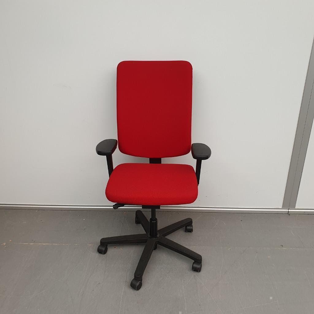 König en Neurath bureaustoelen - oranje of rode stof, Ophalen, Nieuw