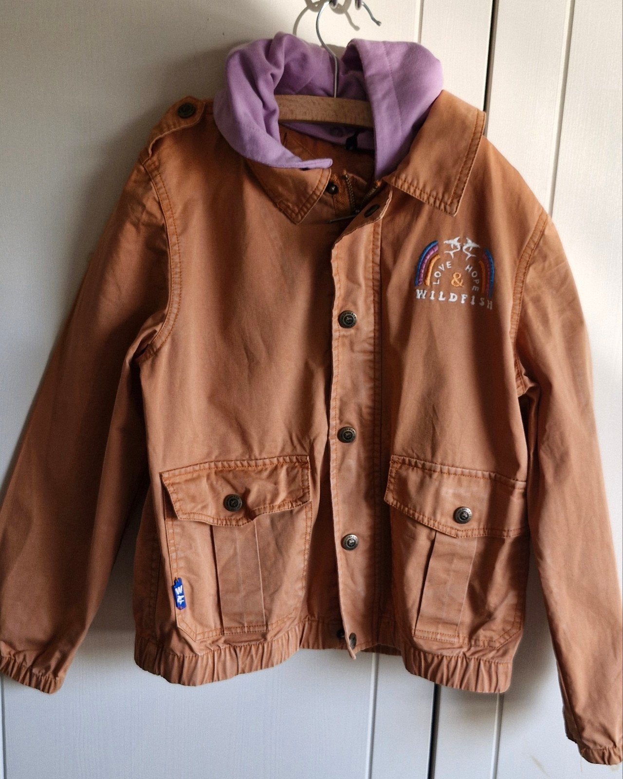 Zomerjas, Kinderen en Baby's, Kinderkleding | Maat 116, Ophalen of Verzenden, Zo goed als nieuw, Meisje, Jas