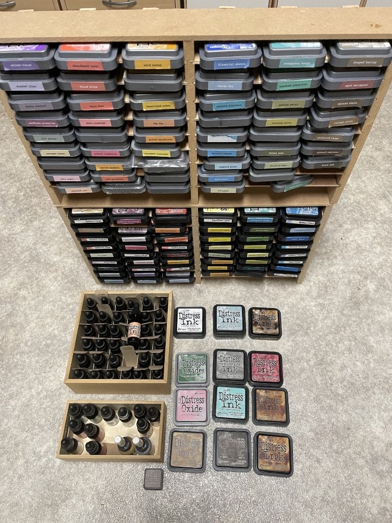 Distress Inkt en Oxide Tim Holtz, Hobby en Vrije tijd, Ophalen of Verzenden, Gebruikt