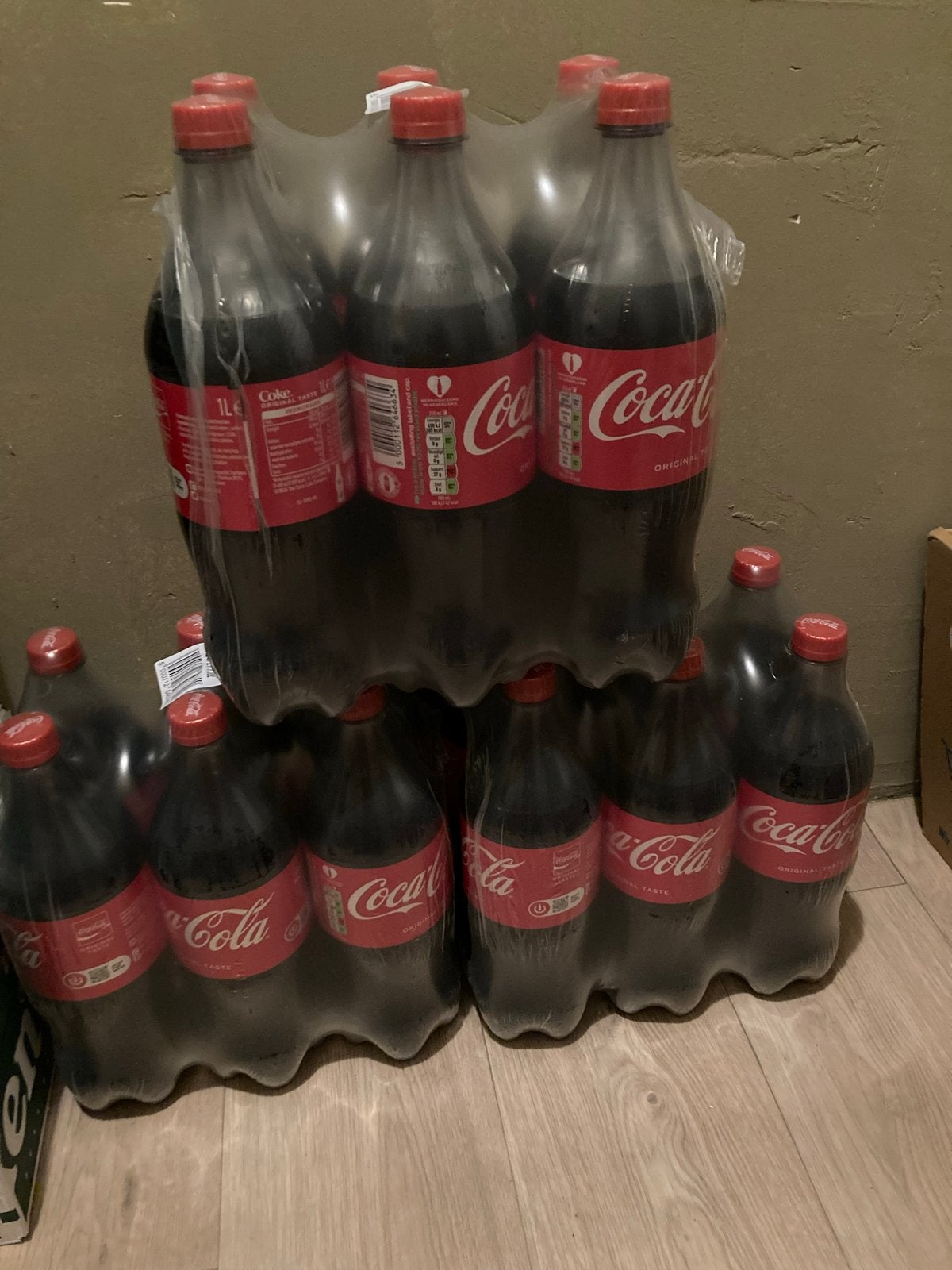 *3 Tray’s met coca cola regular 1 liter*, Diversen, Ophalen
