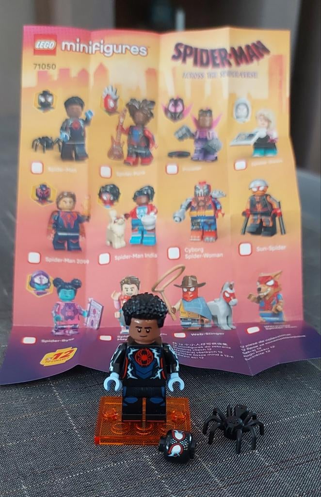 LEGO Minifigure 71050 Spider-Man (Miles Morales), Ophalen of Verzenden, Nieuw, Losse stenen, Lego