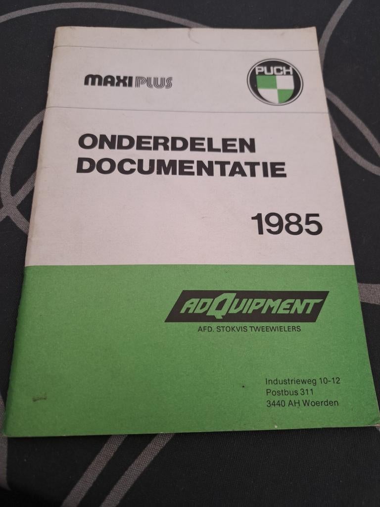 PUCH MAXI PLUS Onderdelen catalogus., Ophalen of Verzenden, Gebruikt