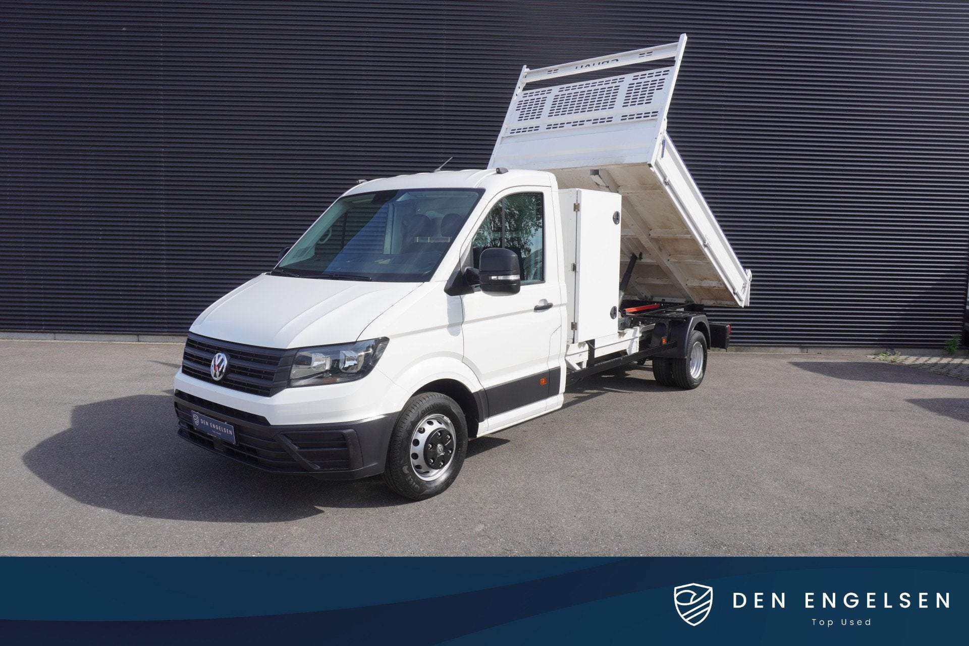 Volkswagen Crafter 163pk Automaat Kipper Dubbellucht N1 Crui, Automaat, Achterwielaandrijving, Gebruikt, 4 cilinders