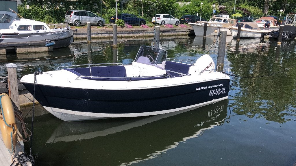 Consoleboot Clever Warrior (2006) 75PK Evinrude E-TEC (2008), Watersport en Boten, Overige merken, Gebruikt, Met afstandsbediening