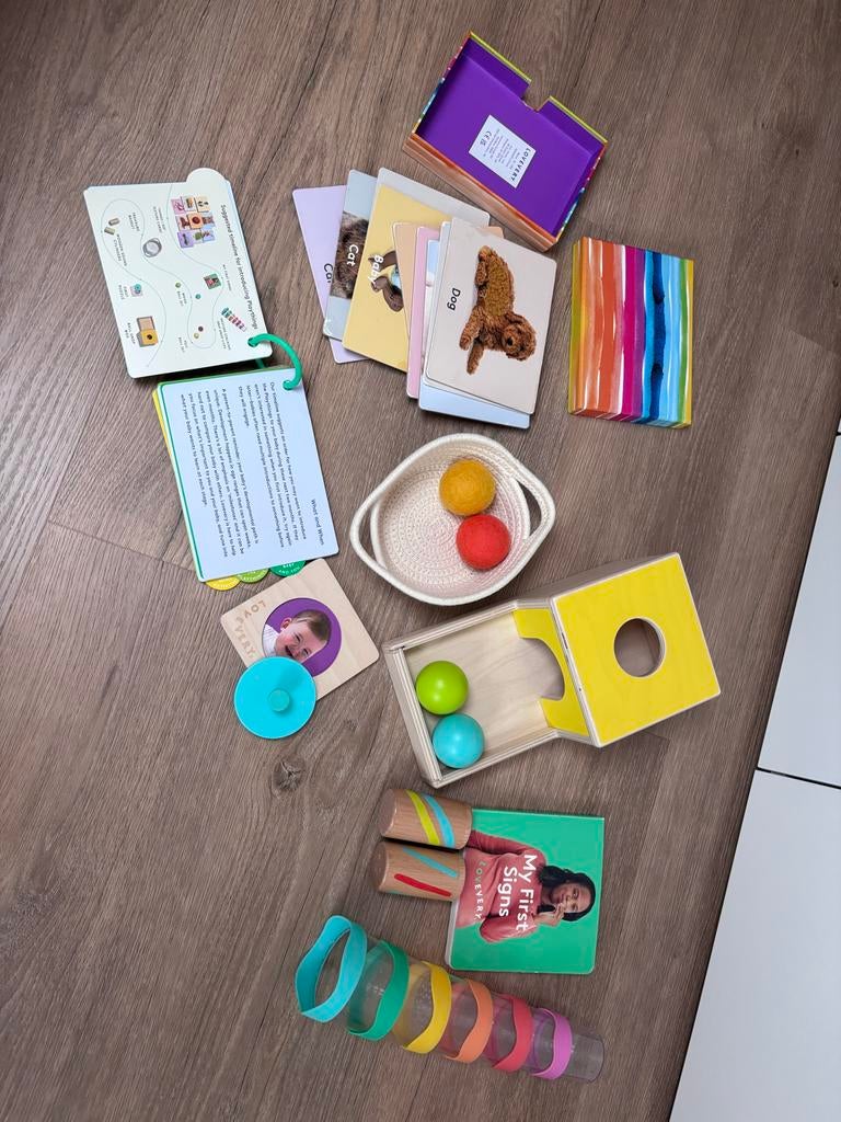 Lovevery Play Set: De Inspecteur (7-8 maanden), Ophalen of Verzenden, Gebruikt, Overige typen