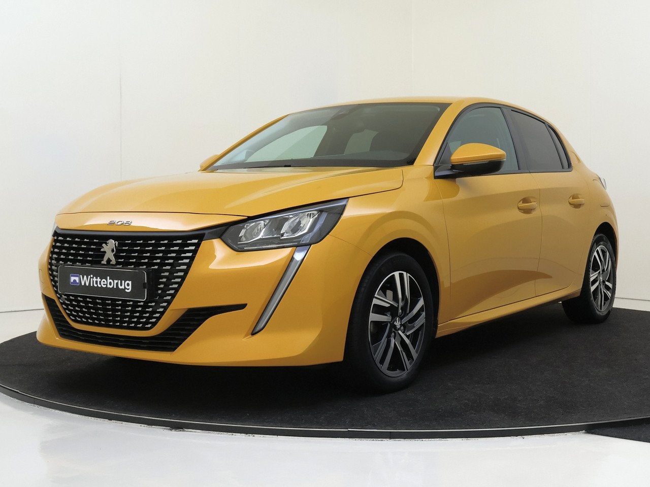 Peugeot 208 1.2 PureTech Allure Pack YP (bj 2021), Auto's, 101 pk, Gebruikt, 1199 cc, Bedrijf