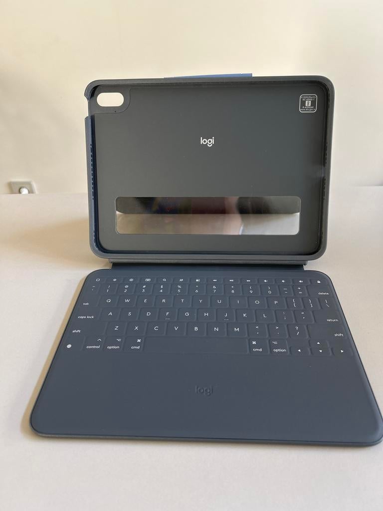 Logitech Rugged Folio Toetsenbord voor iPad, A16, 11 inch, Bescherming voor- en achterkant, Ophalen of Verzenden