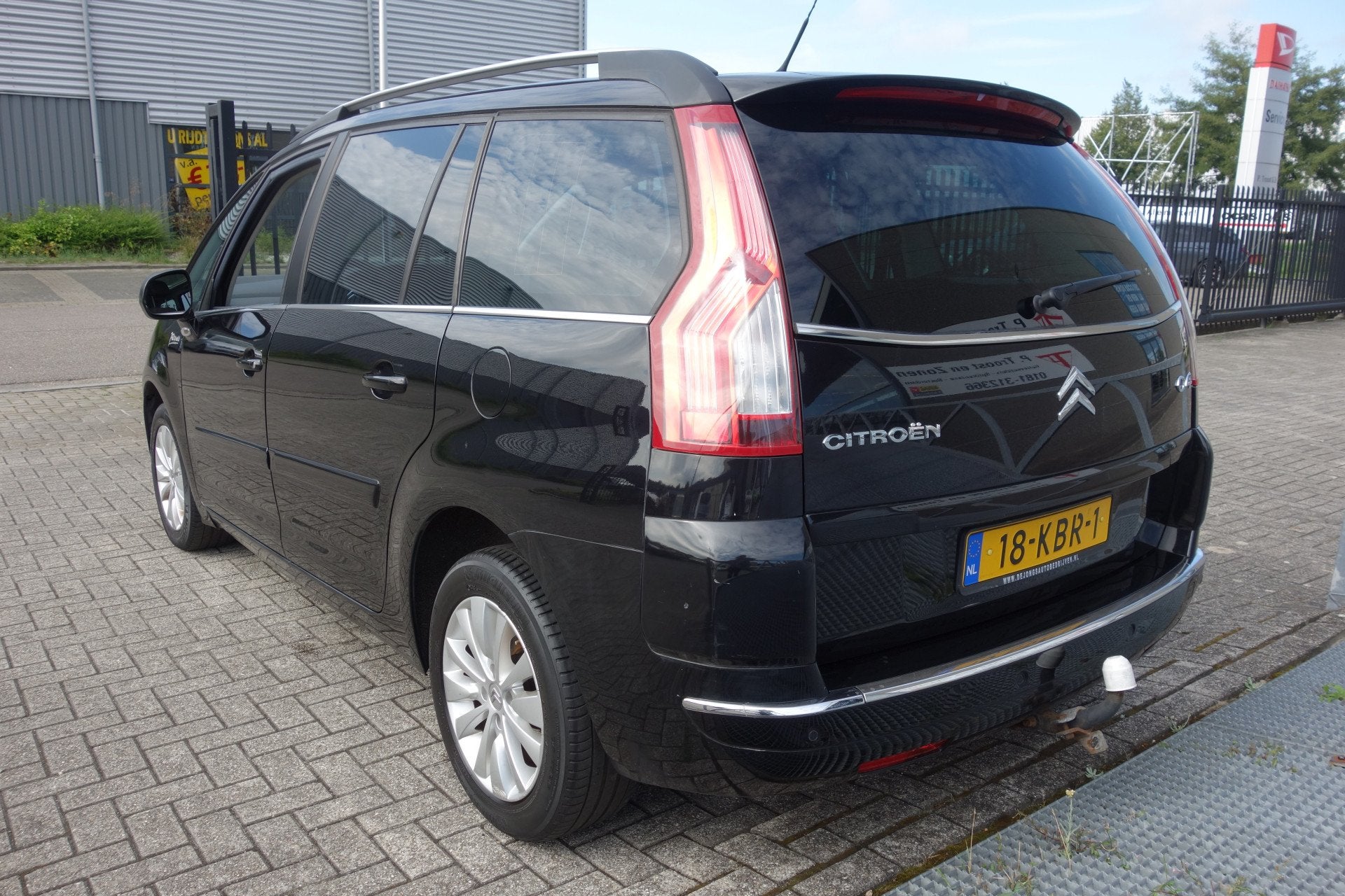 Citroën Grand C4 Picasso 1.6 VTi Dynamique HANDELSPRIJS/MEE, Auto's, Voorwielaandrijving, Stof, Gebruikt, Zwart