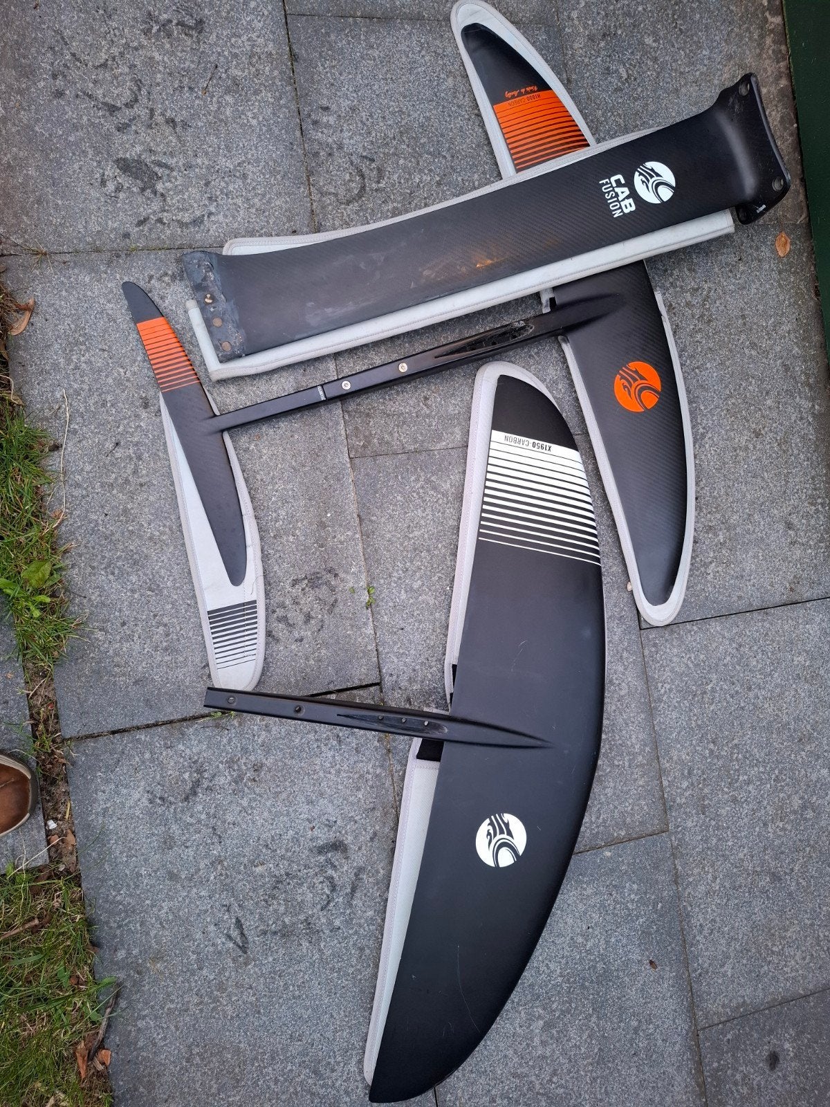 Carbon foil set Cabrinha Fusion, Ophalen of Verzenden, Gebruikt, Wingsurf-hydrofoil