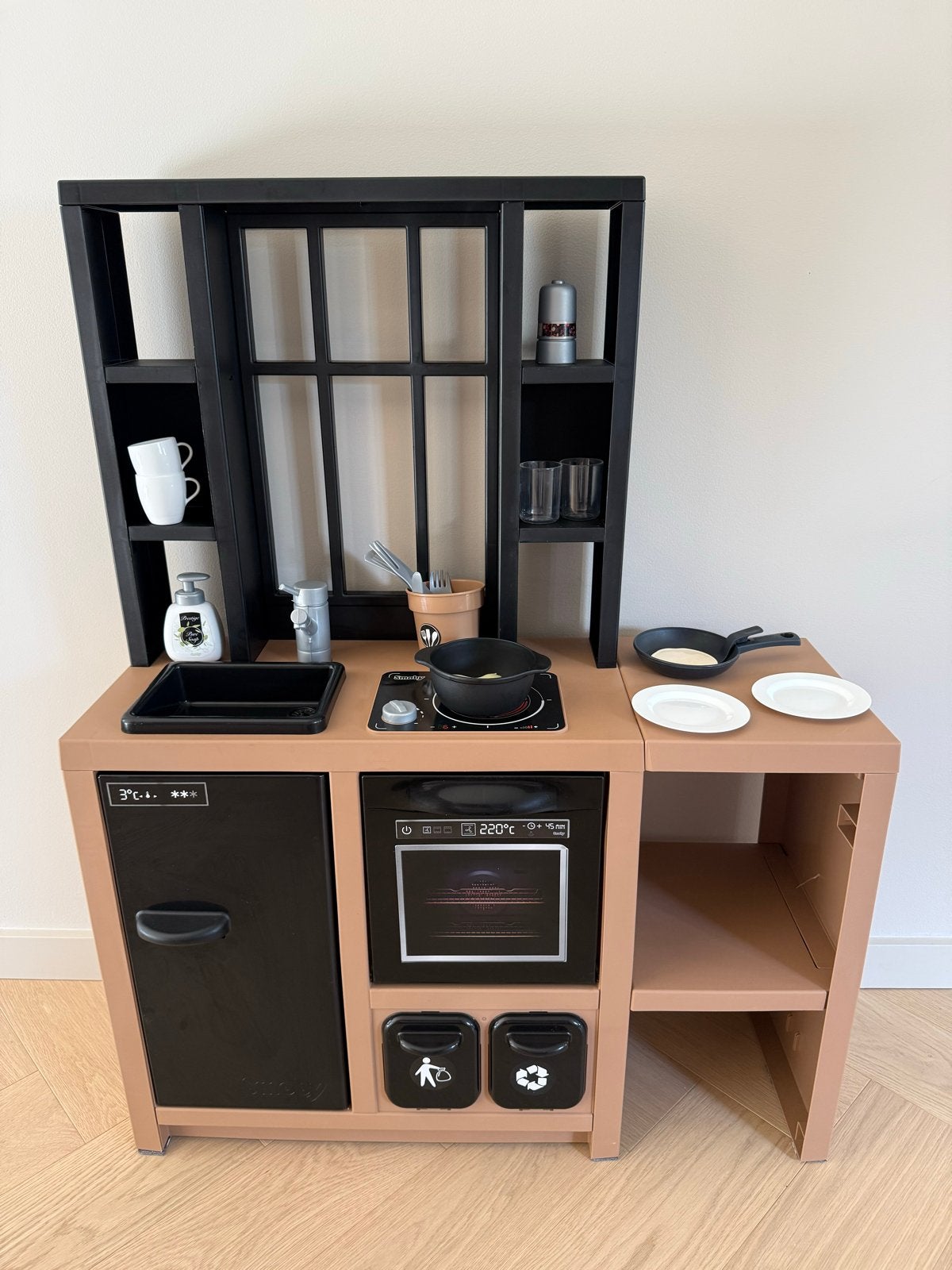 Smoby loft speelkeuken met accessoires, Ophalen, Zo goed als nieuw, Kunststof, Speelkeuken