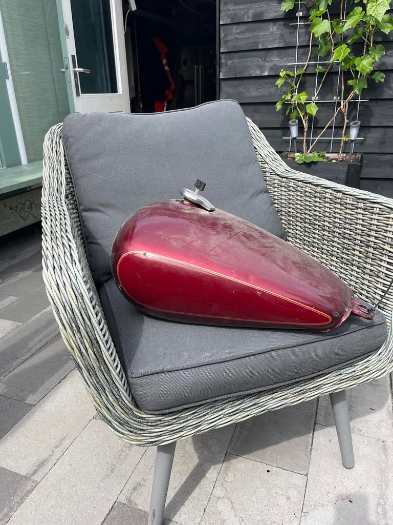 Yamaha XV 1000 brandstoftank - Rood, redelijke staat, Ophalen of Verzenden, Gebruikt