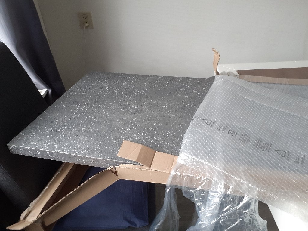 nieuw linker keukenblad, Ophalen, Nieuw, Minder dan 100 cm, Grijs