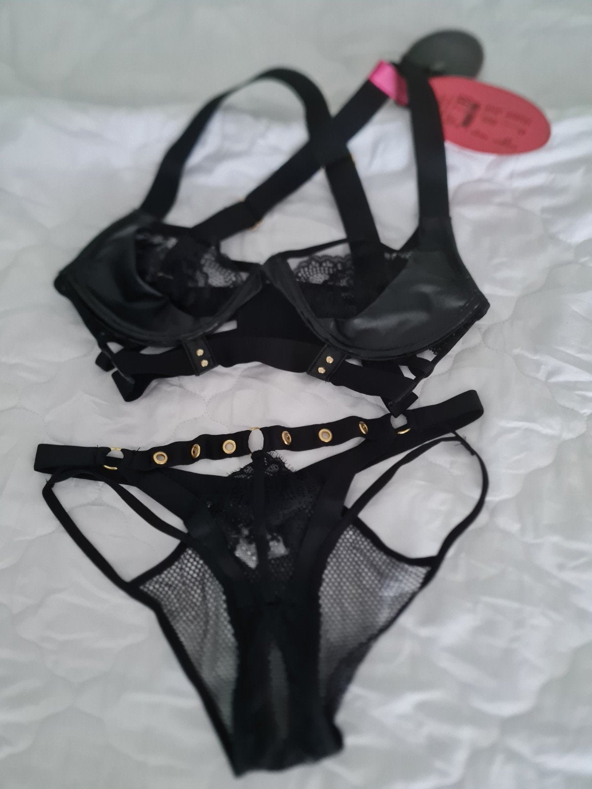 Sexy lingerie by private collection hunkemöller 75 b slip s/, Verzenden, Zwart, Slip