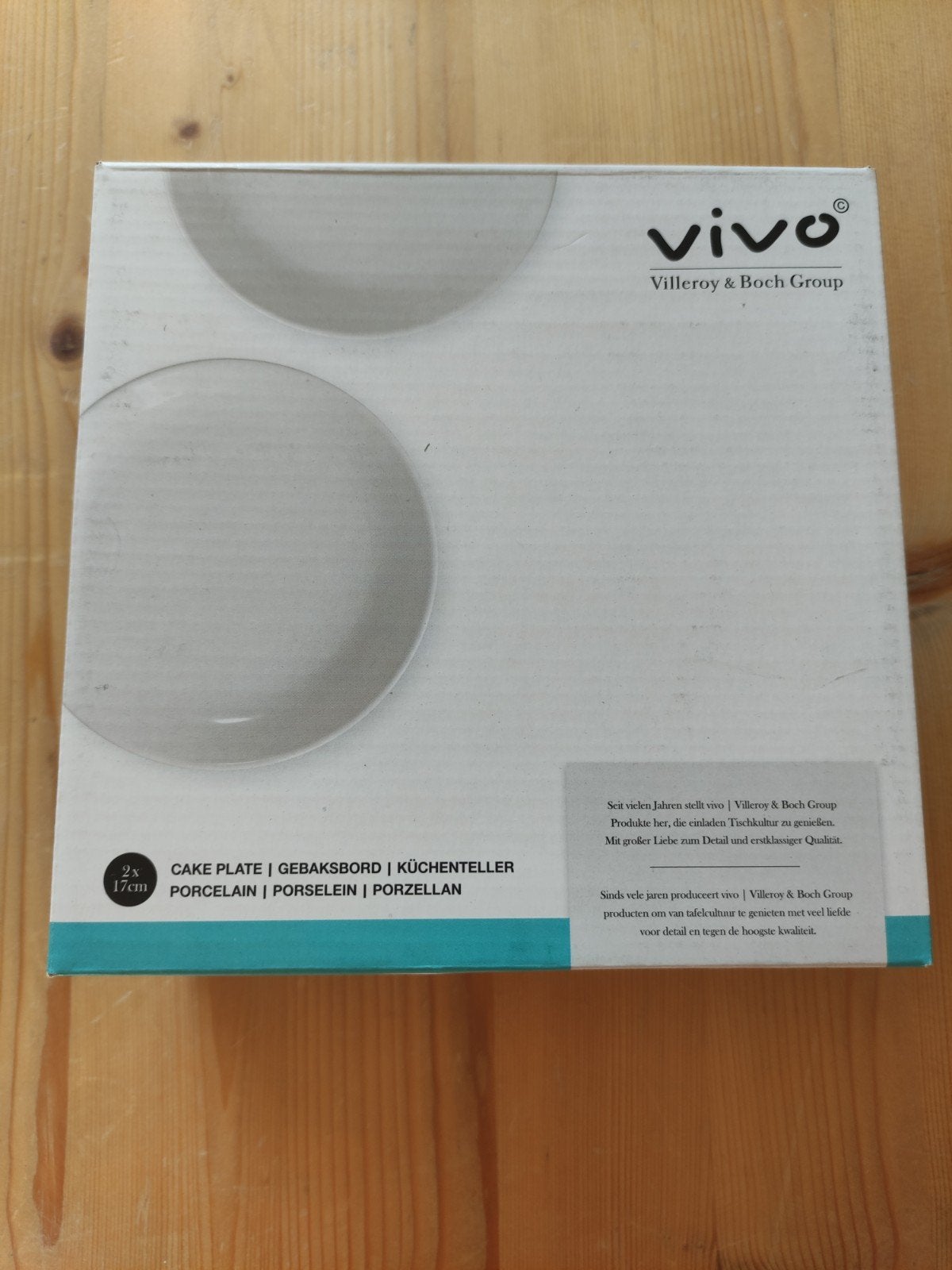 Vivo Villeroy & Boch gebaksborden 17cm (6 stuks), Ophalen, Nieuw, Schaal of Schalen, Overige stijlen