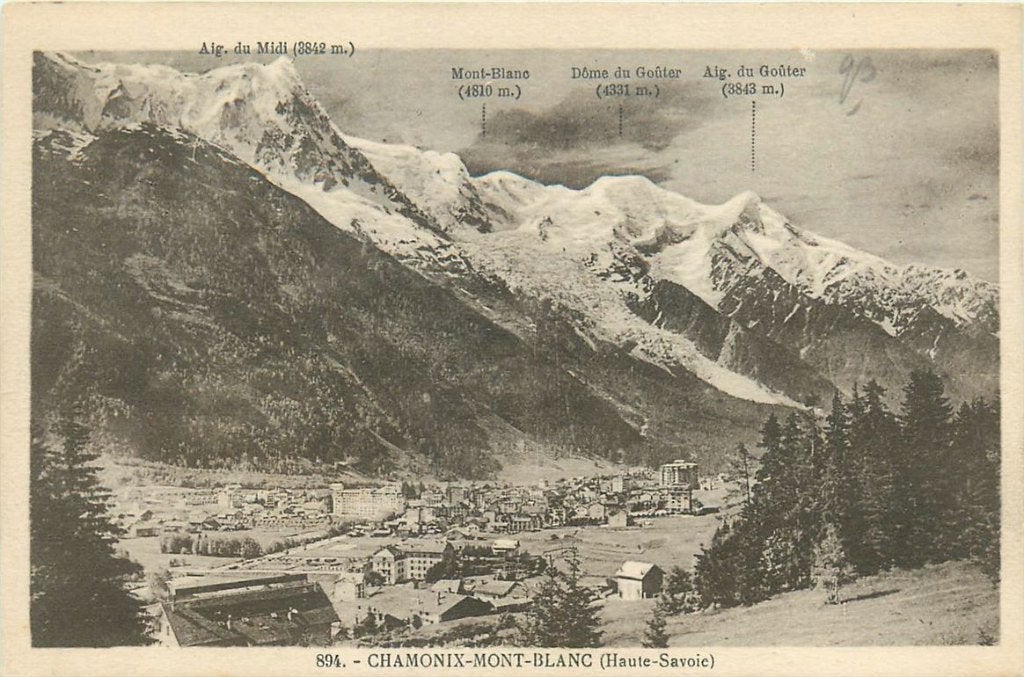 701-497-011 Chamonix, Verzenden, Voor 1920, Frankrijk