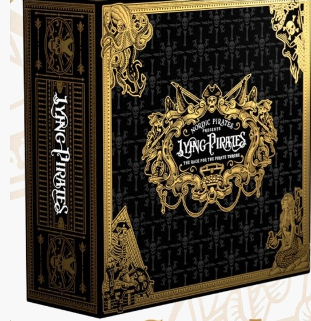 Lying Pirates Big Box Engels + Cities of Creeds Kickstarter, Hobby en Vrije tijd, Vijf spelers of meer, Ophalen of Verzenden, Zo goed als nieuw