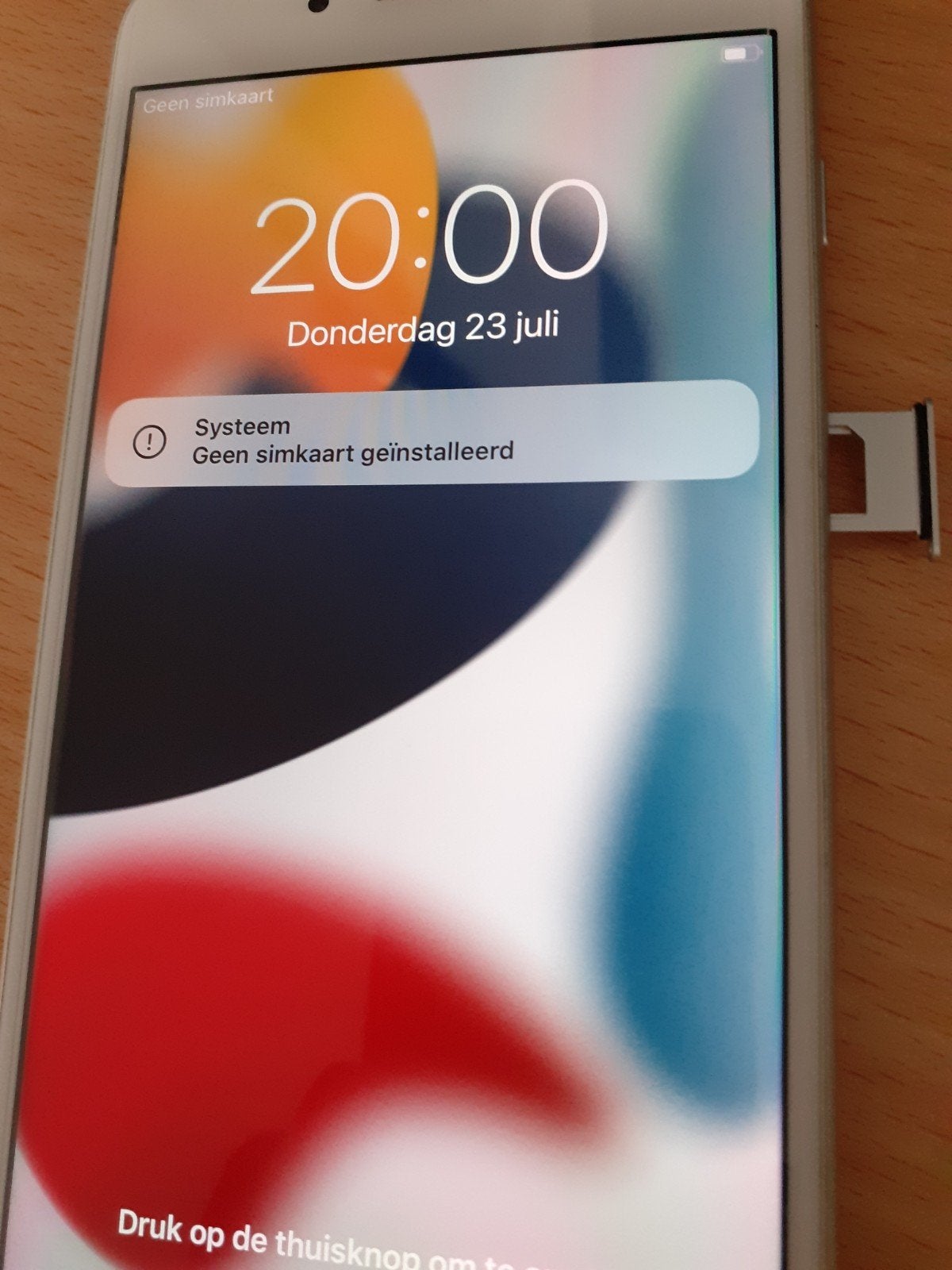 Apple iPhone 7 Plus Zilver128GB-uitstekend goed als nieuw, Telecommunicatie, Mobiele telefoons | Apple iPhone, 128 GB, Ophalen of Verzenden
