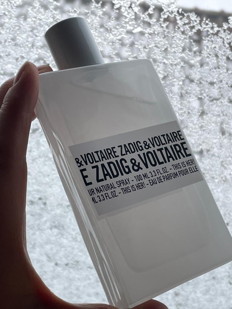 Decant Zadig & Voltaire, This is Her! EDP, 2,5 of 5 ml, Zadig & Voltaire Parfums, Verzenden, Nieuw, Gevuld