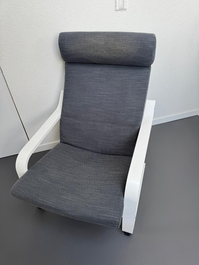 Ikea Poäng fauteuil, Ophalen, Gebruikt, 75 tot 100 cm, Stof