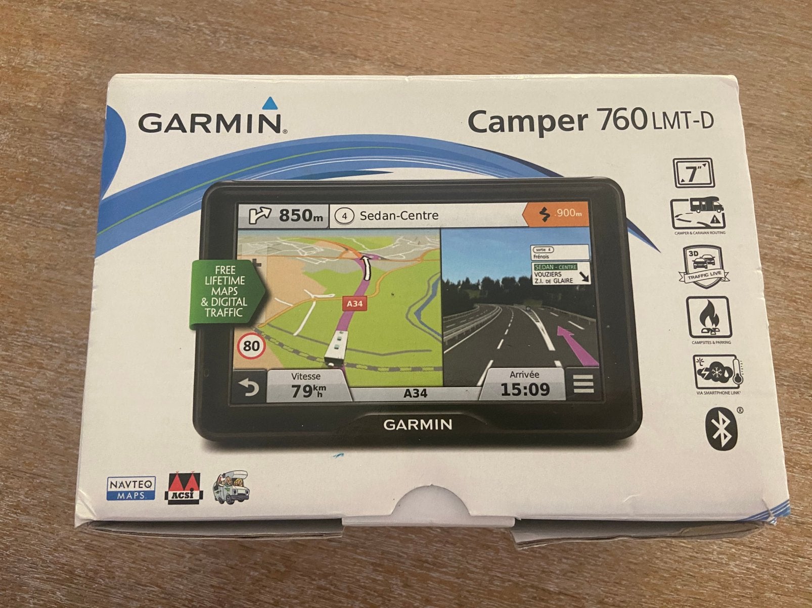 Camper navigatiesysteem 760 760 LMT - D, Ophalen of Verzenden, Zo goed als nieuw