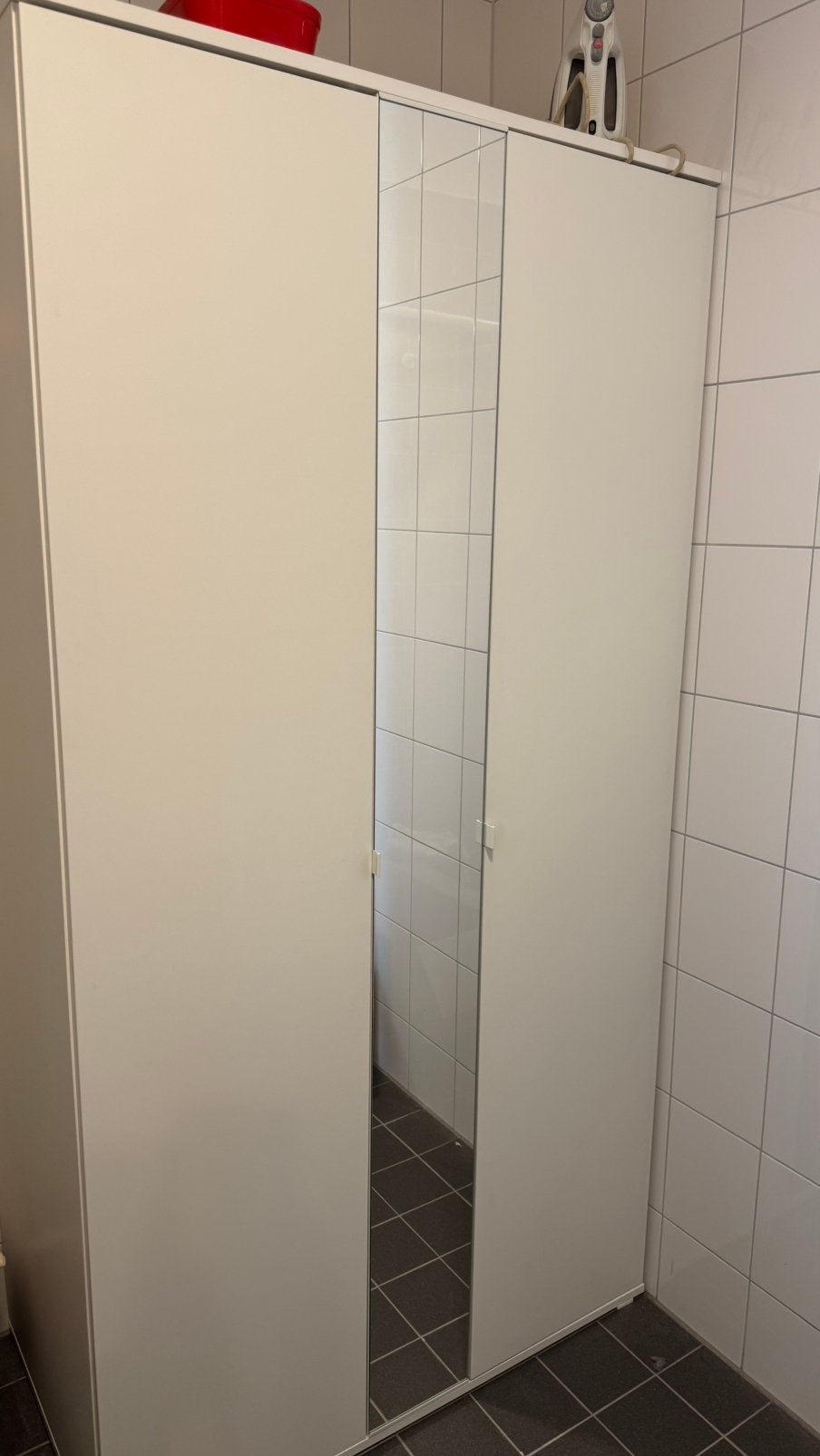 Ikea opbergkast/kledingkast VIHALS, Ophalen, Overige materialen, Met deur(en), 100 tot 150 cm