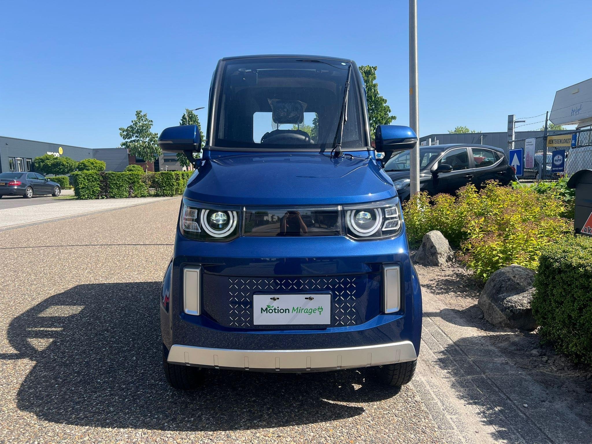 Motion Mirage | NIEUW | Camera | Airco | Elektrische Ramen |, Auto's, Automaat, Stof, Overige carrosserieën, Blauw