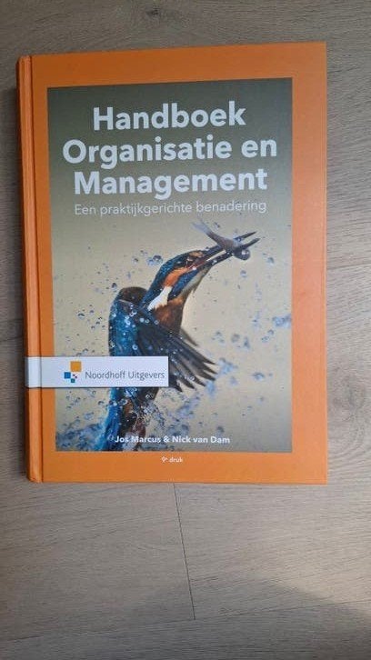 Handboek Organisatie en Management - Nieuw, Boeken, Ruud Marcus & Nick van Dam, Nieuw, Gamma, HBO