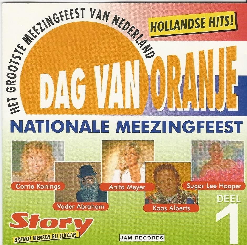 Dag van oranje / Nationale meezingfeest = 0,99, Ophalen of Verzenden, Zo goed als nieuw, Nederlandstalig