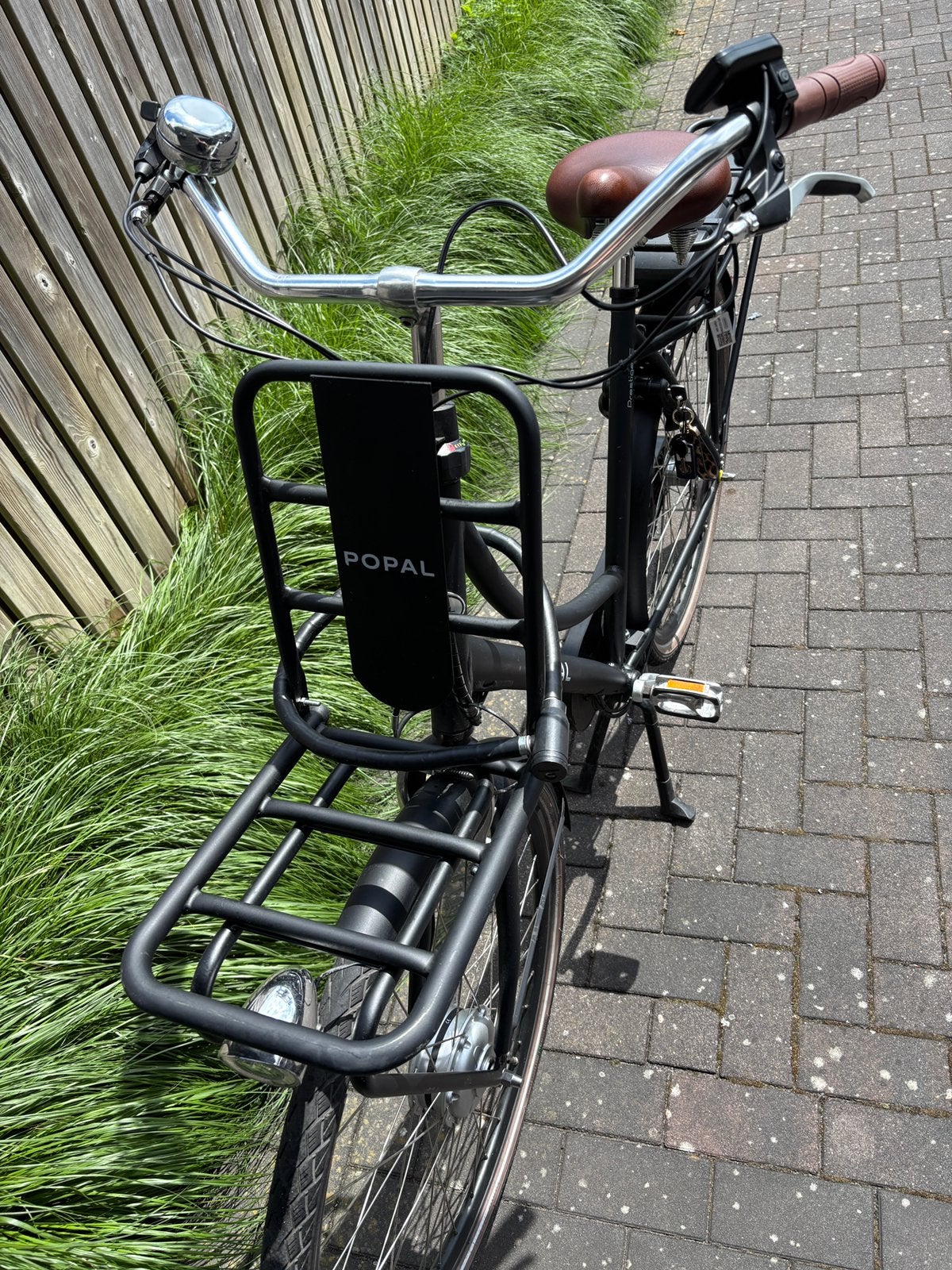 Popal elektrische transportfiets met Bafang display 1285 km, 56 cm of meer, Ophalen of Verzenden, Zo goed als nieuw, Overige merken
