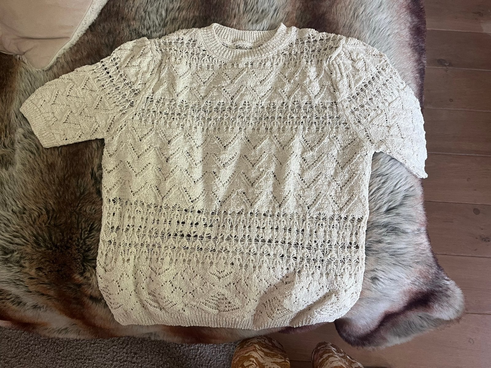Mooi gebreid truitje maat 38, Kleding | Dames, Truien en Vesten, Ophalen of Verzenden, Gedragen, Maat 38/40 (M), Overige kleuren