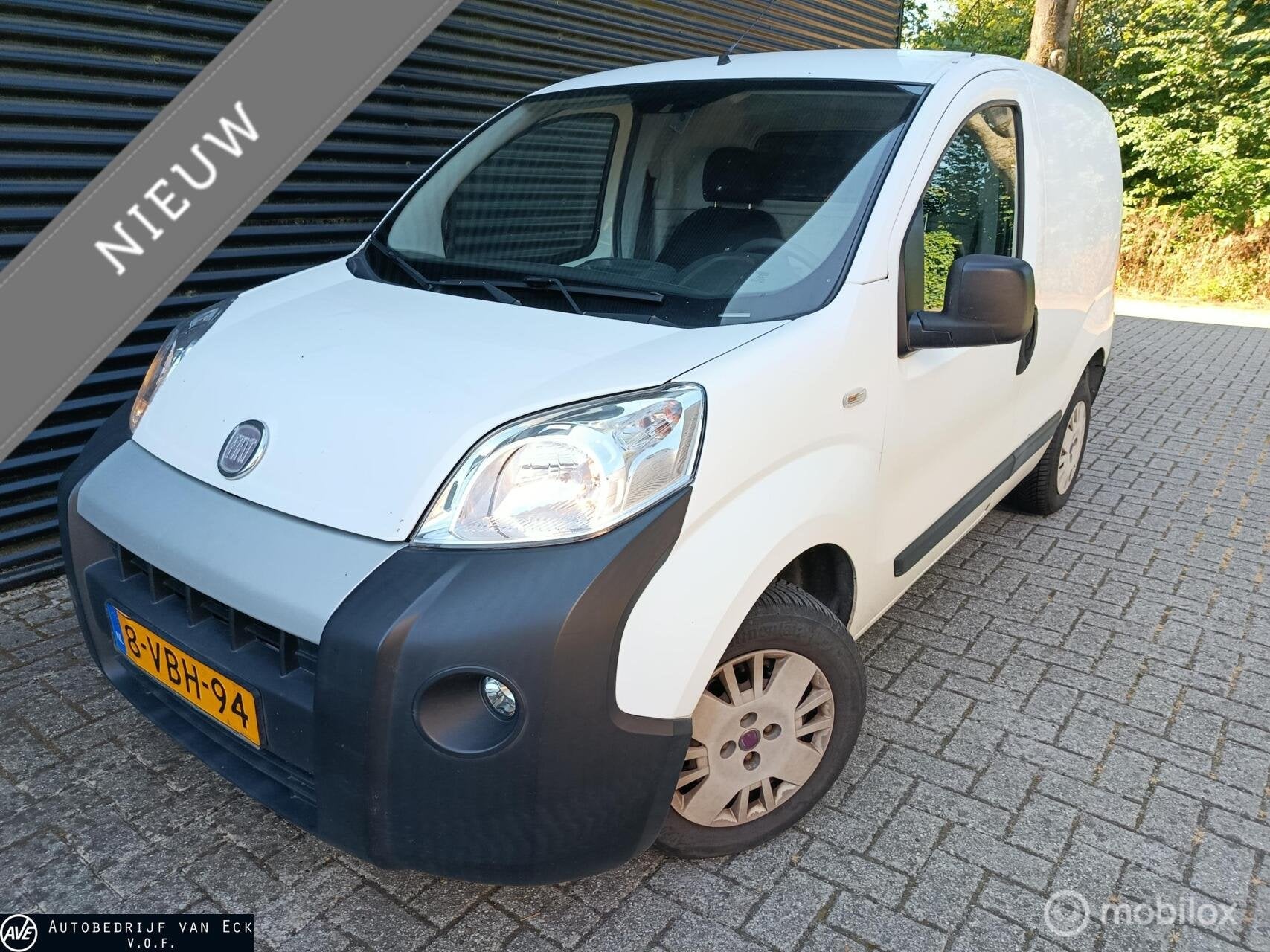 Fiat Fiorino 1.3 MJ SX Elekt ramen, centrale vergrendeling.,, Auto's, Stof, Zwart, 400 kg, Wit