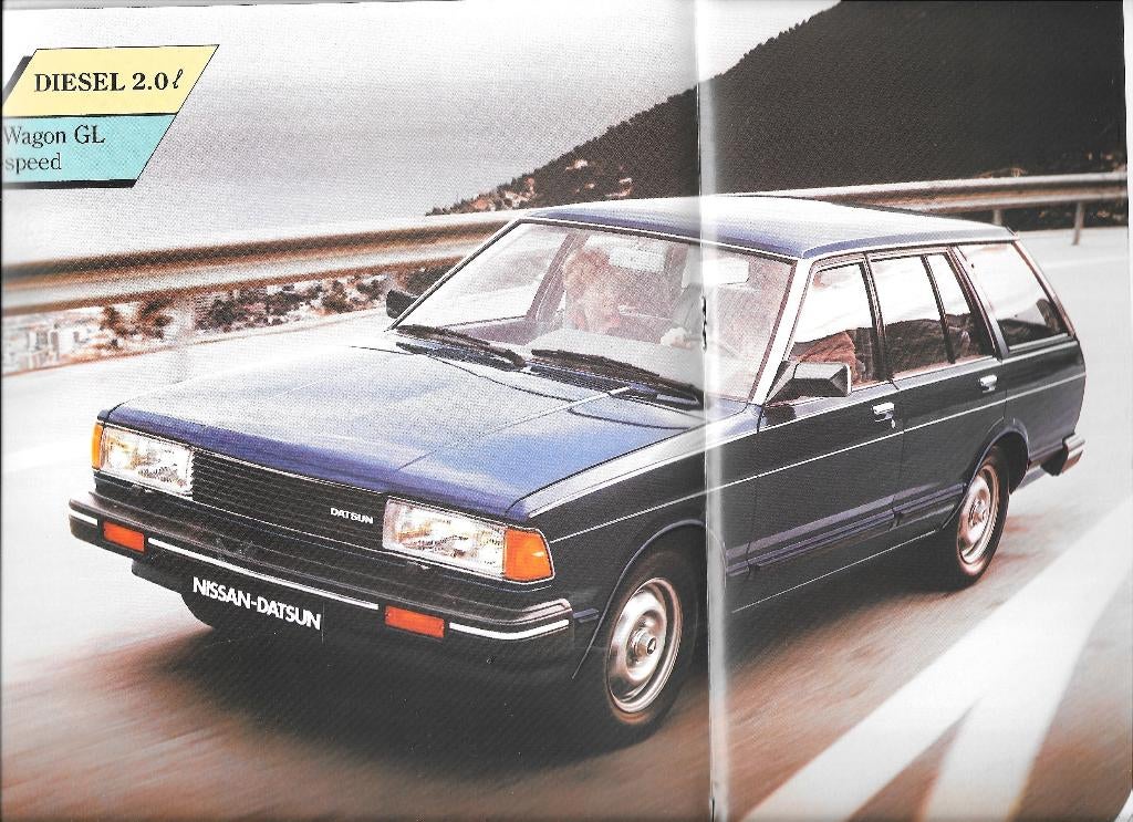 NISSAN BLUEBIRD  1983, Ophalen of Verzenden, Zo goed als nieuw, Nissan