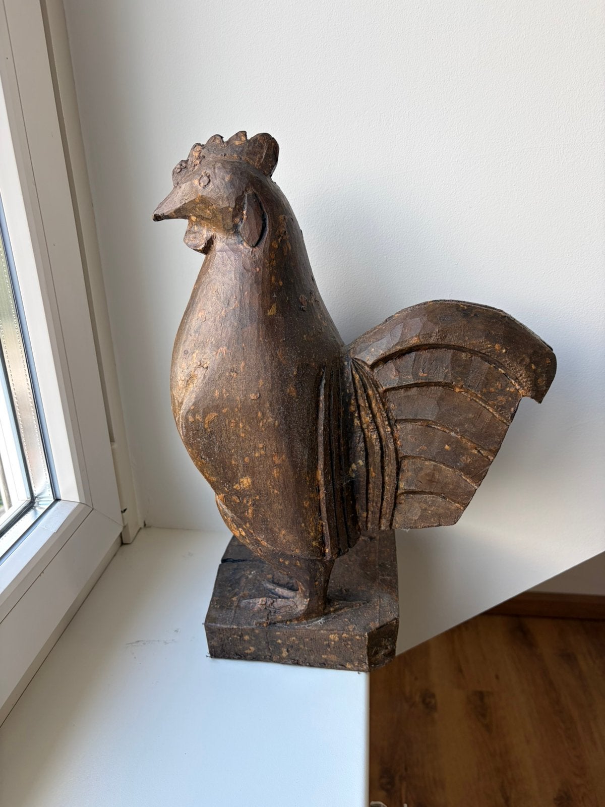 Grote gestoken kip, Ophalen of Verzenden, Gebruikt, Boerderijdier