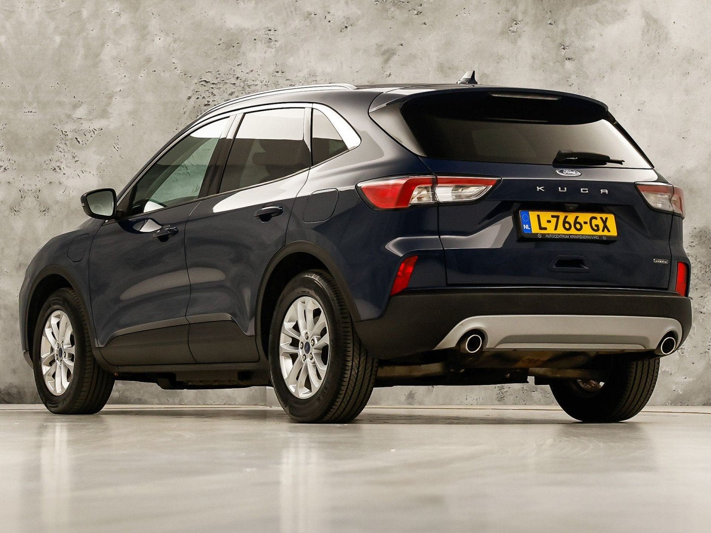 Ford Kuga 2.5 PHEV Titanium 225Pk Automaat (VIRTUAL COCKPIT,, Auto's, Stof, Gebruikt, 4 cilinders, Blauw