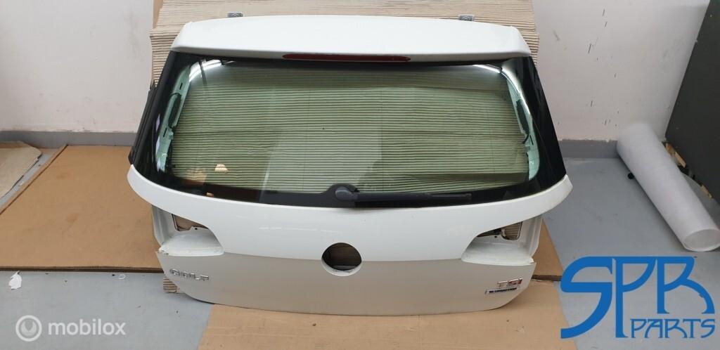 GOLF 7 VII Achterklep PURE WHITE LC9A PUUR WIT ACHTER KLEP, Achterklep, Volkswagen, Nieuw, Ophalen of Verzenden