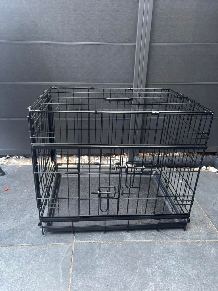 Hondenbench, Dieren en Toebehoren, Hondenhokken, Ophalen, Zo goed als nieuw, Minder dan 65 cm