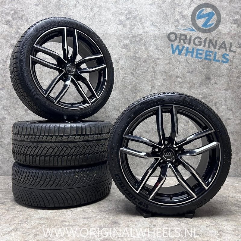 19  inch MAK RS6 look velgen + winterbanden Audi A6, Auto-onderdelen, 19 inch, Gebruikt, -, -