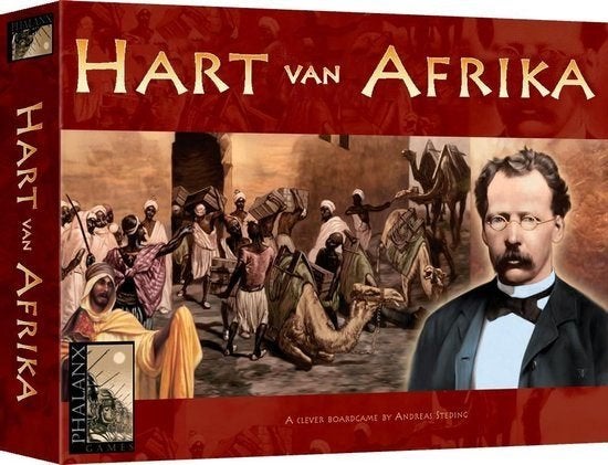 Boardspel Hart van Afrika – NIEUW, Hobby en Vrije tijd, Een of twee spelers, Ophalen, Nieuw, Phalanx Games