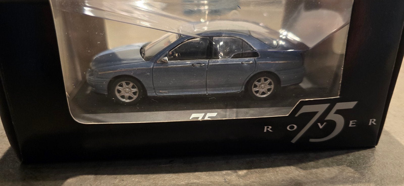 Schuco Rover 75 Wedgewood Blue - Modelauto, Ophalen of Verzenden, Zo goed als nieuw, Auto, Schuco