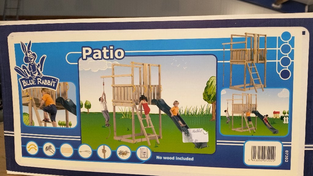 Speeltoren Patio montageset, Ophalen of Verzenden, Nieuw