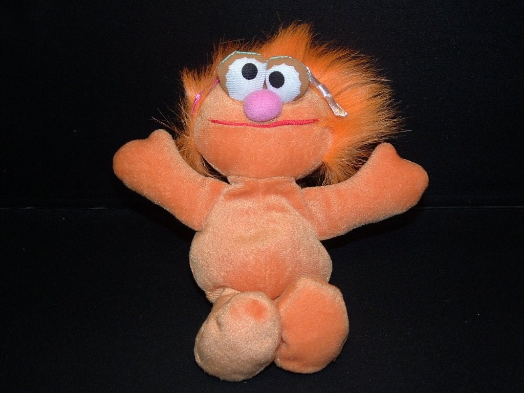 TYCO POPJE ZOE MEISJE VAN SESAMSTRAAT VAN JIM HENSON, Verzenden, Nieuw, Overige typen