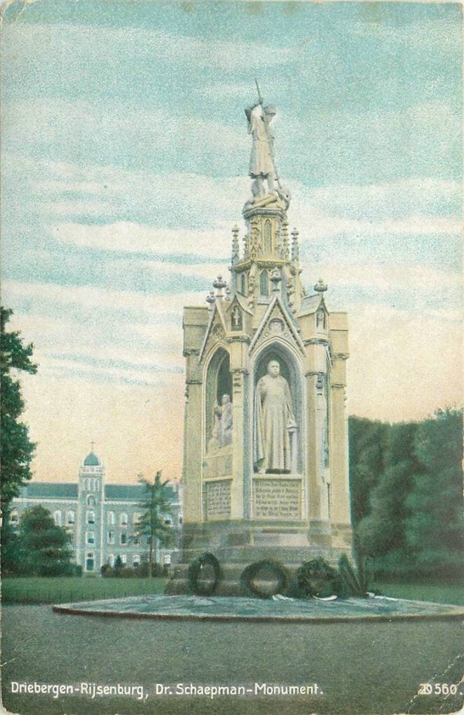 388-378-025 Driebergen-Rijsenburg Dr Schaepman monument, Verzenden, Voor 1920, Utrecht