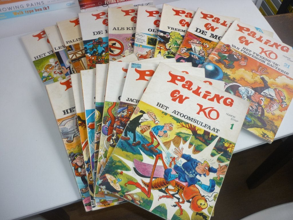 Ibanez: 15x Paling en Ko, Meerdere stripboeken, Ophalen of Verzenden, Gelezen