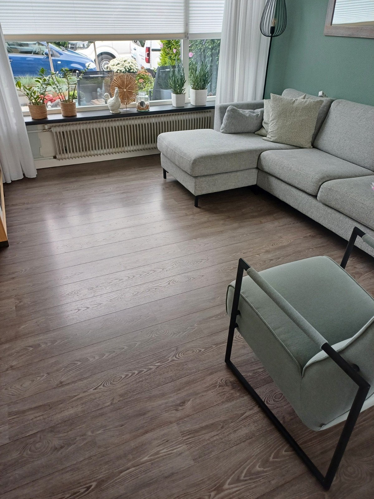 laminaat, Ophalen, Gebruikt, Bruin, 25 tot 50 m²
